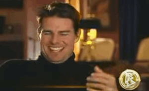 reaction,crazy,laughing,tom cruise