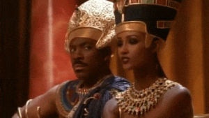 egyptian,pharaoh,eddie murphy,music video,egypt,iman,remember the time