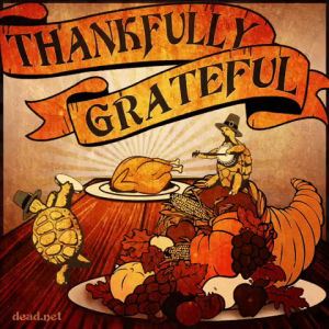 grateful dead,happy thanksgiving