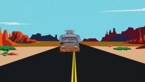 desert,road,driving,car,changing lanes