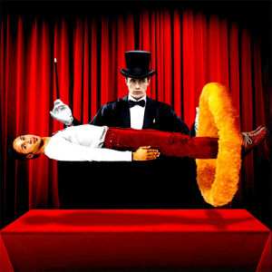 magic,levitation,onion ring,food,lol,wtf,trick,dennys,magician,diner,justin gammon,levitate,illustion