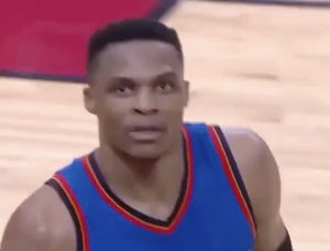 russell westbrook,westbrook,okc,frustrated,eye roll,playoffs,thunder,eyeroll,oklahoma city thunder,nba playoffs,okc thunder,nbaplayoffs,russ,2017 nba playoffs,cant even,brodie