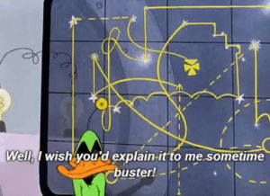 duck dodgers,looney tunes,map to planet x,explain it to me sometime buster