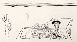 hunter s thompson,fear and loathing in las vegas,ralph steadman,for no good reason