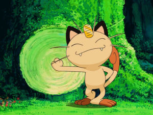 meowth,lucario and the mystery of mew,anime,pokemon