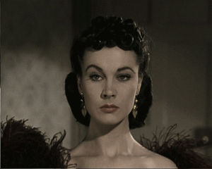 woman,actress,scarlett ohara,gone with the wind,movies,vintage,perfect,beautiful,old,vivien leigh