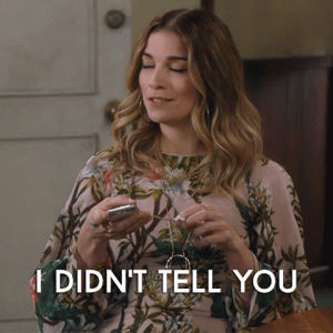 annie murphy,schitts creek,humour,alexis rose,funny,comedy,cbc,canadian,schittscreek,alexis,didnt tell you,dont come,i dont want you to come