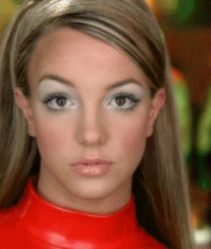 britney spears,music video,makeup,funny face,the look,the eye