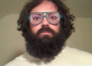 chuck mccarthy,eyes,bear,glasses,beard,funny glasses,joke glasses