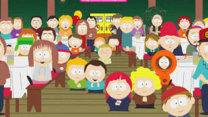 crowd,applause,excited,kenny mccormick,clap it up