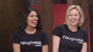 neha,shoulder shake,dance,shake,yas,startup,girl power,claire,shoulder,girlstarter,ep105,bosslady,thoughtfull cookies,thought full,welcome to a life of insecurity and paralyzing self doubt