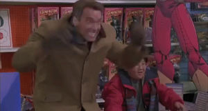 excited,yeah,christmas movies,arnold schwarzenegger,jingle all the way