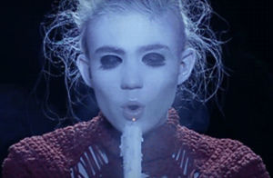 grimes,music,music video,video,fire,light,glow,candle,blow,female artist,ho