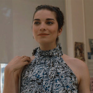sure,annie murphy,funny,comedy,yes,humour,schitts creek,cbc,canadian,schittscreek,totally,alexis rose,of course