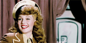 rita hayworth,cover girl,1940s