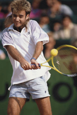 andre agassi,bruce willis,hair