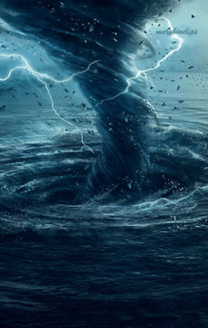 3d,lightning,storm,whirlpool,sea,wasteland 3d,dmitriy eremenkov,waterspout,cataclysm,mohinclips,3d artwork