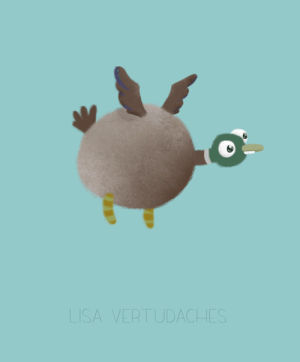 bird,quack,willys,lisa vertudaches,animation,cute,2d,fly,duck