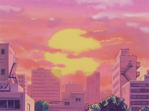Download Retro Anime Aesthetic Empty Streets Wallpaper | Wallpapers.com