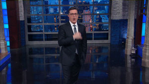 stephen colbert,well,thinking,hmm,late show,oh yeah,let me think