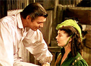 gone with the wind,clark gable,tv,vivien leigh