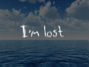 lost,im lost