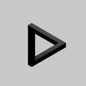triangle,cinema 4d,optical illusion,c4d,impossible shape,loop,black,white,abstract,black white