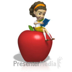 apple,sit,jenny,book