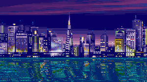 pixel,city,tokyo,webpunk,lights,night,vaporwave,seapunk,cypher