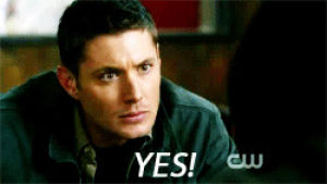 yes,supernatural,supernatural yes,tv,funny,happy