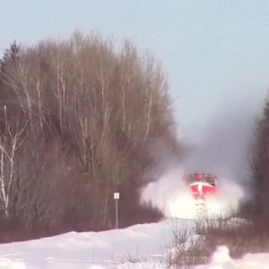 snow,train,off,tracks