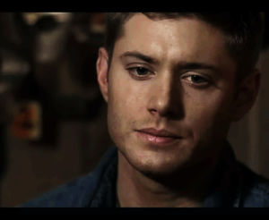 supernatural,dean winchester,dean,its moving i swear,why do you do the thinsg syou do