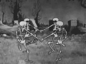dance,skeleton