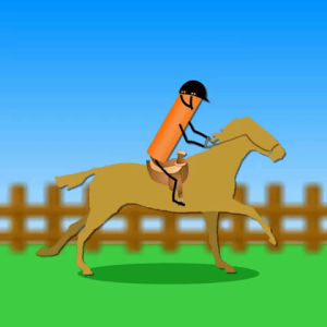 cartoon,horse race