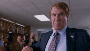 the campaign,zach galifianakis,movie,angry,fighting,will ferrell