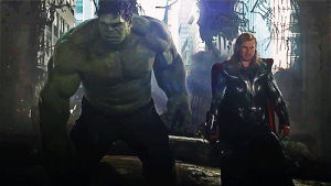 film,angry,marvel,the avengers,thor,avengers,punch,chris hemsworth,hulk,mark ruffalo