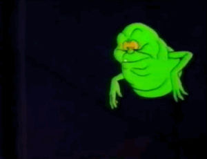 80s,1987,ghostbusters,slimer,animation,1980s,commercial,80s kids