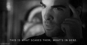 scared,american horror story,fear,mind,zachary quinto,american horror story asylum,american horror story season 2,woodhouse,just 3 boyz