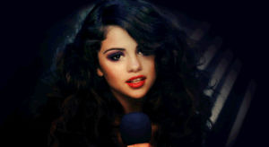 lovey,video,selena gomez,hair,big,pretty,red,song,makeup,moment,pule,stunning,lip,love you like a love song