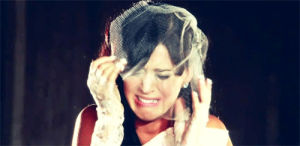 katy perry,veil,gloves,sad,crying