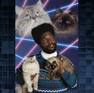 cats,fallontonight,questlove,lazers,submissions wanted,idk i was bored