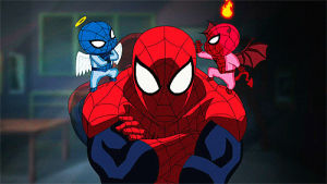 ultimate spider man,spiderman,relatable,amazing spider man