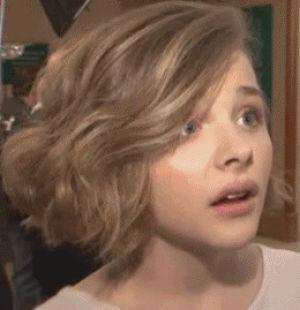 chloe grace moretz,i dont know,confused,coworkers,mrw,weekend,reactiongifs,sigh,spacy