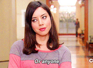 aubrey plaza,parks and recreation,tv,television