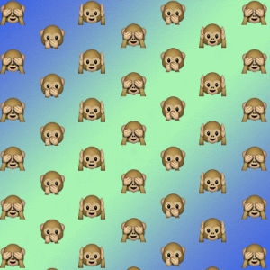 emoji,backgrounds,monkeys