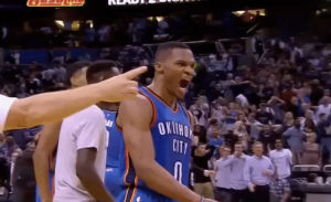 russell westbrook,nba,kevin durant,oklahoma city thunder,mouth open