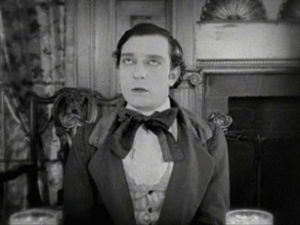eye roll,rolling eyes,ugh,buster keaton,our hospitality,1920s film