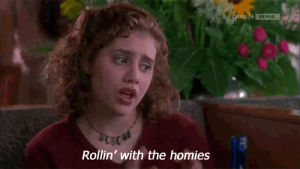 90s,clueless,brittany murphy,rollin with the homies,virgin who cant drive