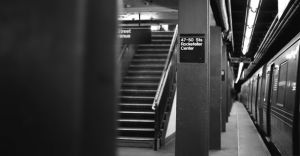 subway,black and white,cinemagraph,new york,trains,rockefeller