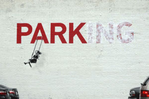 banksy,swing,street art,graffiti